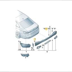 WHT011740 Volkswagen Domed Cap Nut