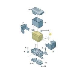 JZW915105C Volkswagen Battery