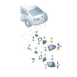N0177186 Volkswagen Bulb