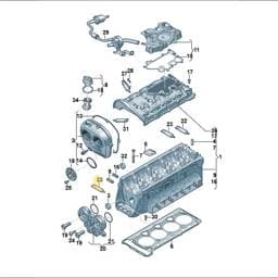 D200002A1 Volkswagen Control Unit Electric Sliding Door