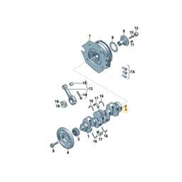 N91119402 Volkswagen Crankshaft Sealing Plug