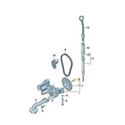 N90366303 Volkswagen Cylinder Screw