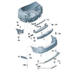 N91146701 Volkswagen Clip