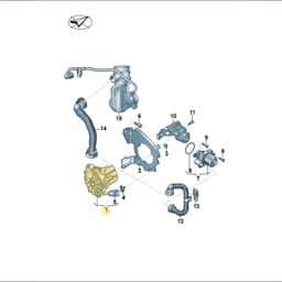 05E959253 Volkswagen Secondary Air Pump