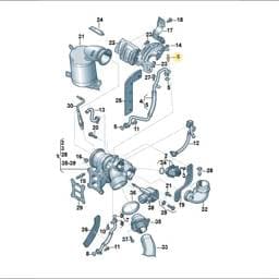 N91044801 Volkswagen Double Stud