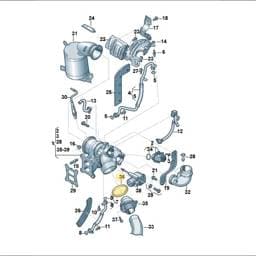 WHT006482 Volkswagen O-Ring