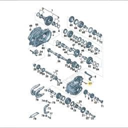 WHT005480 Volkswagen Hex Collared Bolt