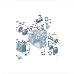 WHT001403 Volkswagen O-Ring