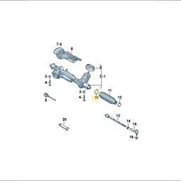 N90834901 Volkswagen Clamp