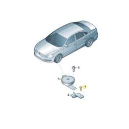 N91145401 Volkswagen Self-Locking Bolt