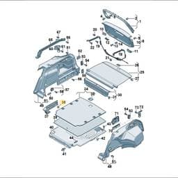 N90455301 Volkswagen Hexagon Collar Nut