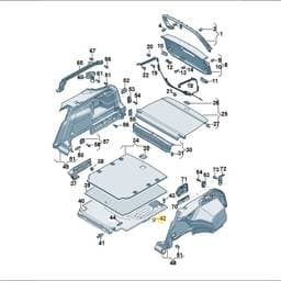 N90403701 Volkswagen Press Stud