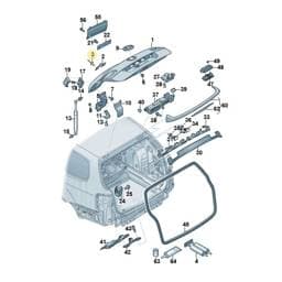 N10429401 Volkswagen Cup Rivet
