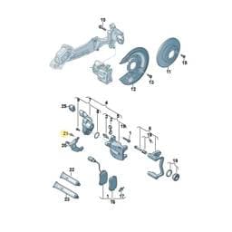 N10687901 Volkswagen Countersunk Bolt