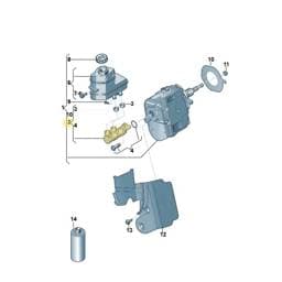 8V1611021D Volkswagen Tandem Brake Master Cylinder