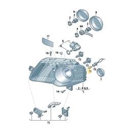 N01775311 Volkswagen Halogen Bulb