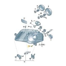 N91042701 Volkswagen Hexagon Socket Bolt