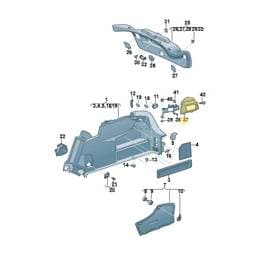 JKV867056A Volkswagen Luggage Compartment Trim