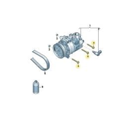 N90984401 Volkswagen Double Collared Stud
