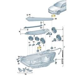 N91177602 Volkswagen Hexagon Socket Oval Head Bolt