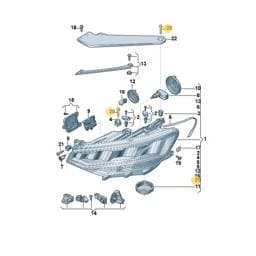 N91177603 Volkswagen Hexagon Socket Oval Head Bolt