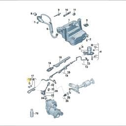 WHT010282 Volkswagen Bracket