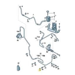 N90832302 Volkswagen Speed Nut