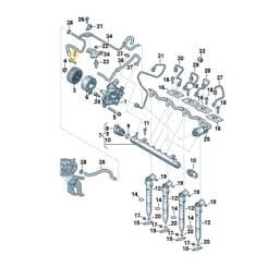 N10720901 Volkswagen Socket Head Bolt
