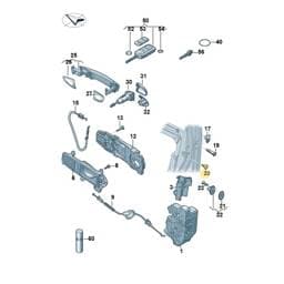 WHT003688 Volkswagen Fillister Head Bolt