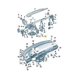 WHT000020 Volkswagen Speed Nut