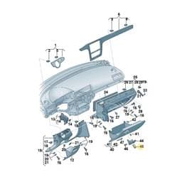 107857113A Volkswagen Lock Cylinder