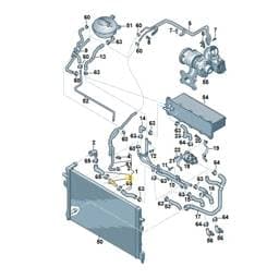 N90761001 Volkswagen T-Piece