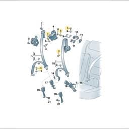 N98924901 Volkswagen Hexagon Bolt