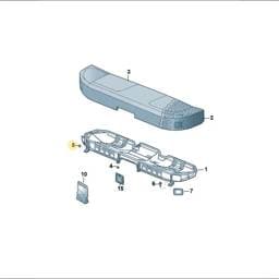 N90348402 Volkswagen Hex Nut With Washer