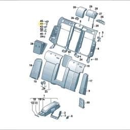 N98910801 Volkswagen Hexagon Bolt