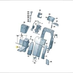 N10485704 Volkswagen Oval Hexagon Socket Head Bolt