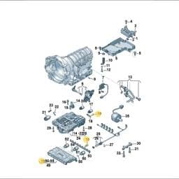 N90046301 Volkswagen Fillister Head Bolt