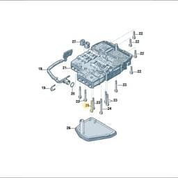WHT000487 Volkswagen Hexagon Socket Headbolt