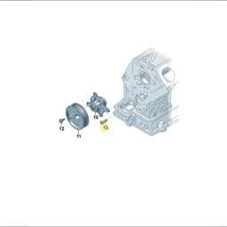 N10531402 Volkswagen Countersunk Bolt