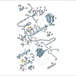 N10705901 Volkswagen Socket Head Bolt