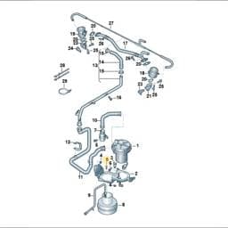 N90818401 Volkswagen Panel Screw