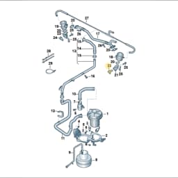 078131120E Volkswagen Seal
