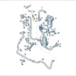 N10530203 Volkswagen Hexagon Bolt