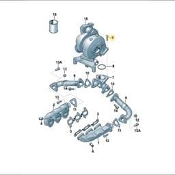 N10490001 Volkswagen Fillister Head Bolt