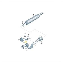 N10571902 Volkswagen Hexagon Bolt