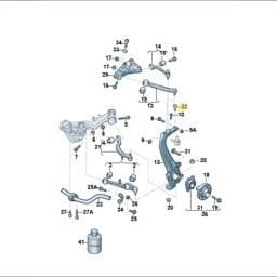 N90966002 Volkswagen Hexagon Head Bolt