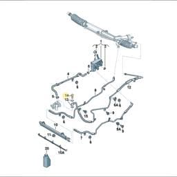 WHT001799 Volkswagen Banjo Bolt