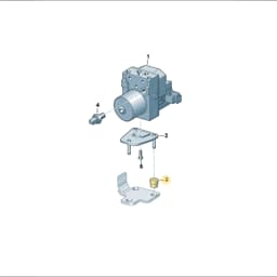 3D0614147 Volkswagen Silencer