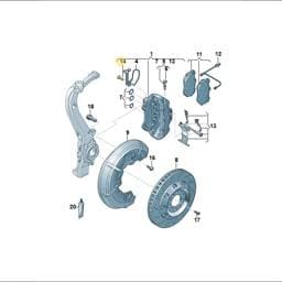 N01029317 Volkswagen Hexagon Bolt