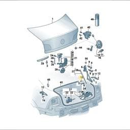 N91131201 Volkswagen Socket Head Bolt